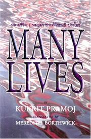 Cover of: Many Lives by M. R. Kukrit Pramoj