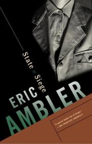 Cover of: State of Siege by Eric Ambler, Eric Ambler