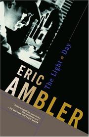 Cover of: The light of day by Eric Ambler