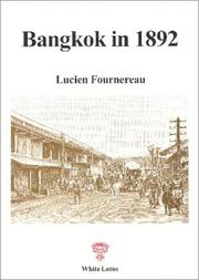 Cover of: Bangkok in 1892