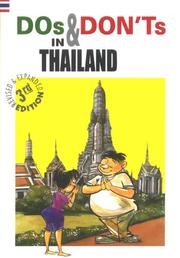 Cover of: Dos & don'ts in Thailand by Kenny Yee, Catherine Gordon, Kenny Yee