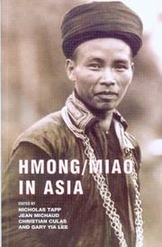 Cover of: Hmong/Miao in Asia by International Workshop on the Hmong, Miao, Nicholas Tapp
