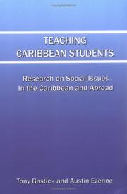 Cover of: Teaching Caribbean Students: Research on social issues in the Caribbean and abroad