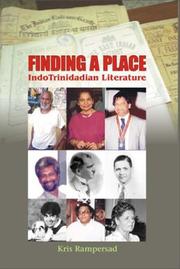 Cover of: Finding a place: IndoTrinidadian literature