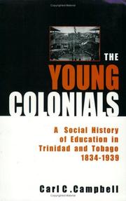 Cover of: The Young Colonials by Carl C. Campbell