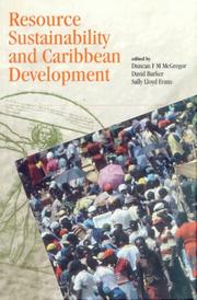 Cover of: Resource sustainability and Caribbean development