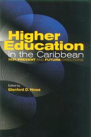 Cover of: Higher Education In The Caribbean: Past, Present And Future Directions