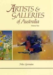 Cover of: Artists and Galleries of Australia