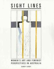 Cover of: Sight lines: women's art and feminist perspectives in Australia