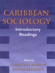 Cover of: Caribbean Sociology