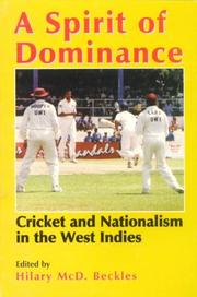 Cover of: A spirit of dominance by edited by Hilary McD. Beckles.