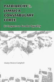 Cover of: Patriarchy in the Jamaica Constabulary Force | Gladys Brown-Campbell
