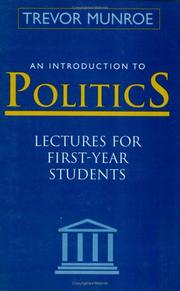 Cover of: An Introduction to Politics by Trevor Munroe