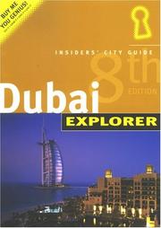 Cover of: Dubai Explorer: Insiders' City Guide (Explorer)