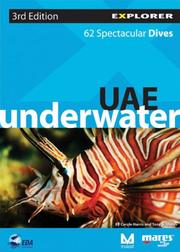 Cover of: UAE Underwater: 62 Spectacular Dives (Activity Guide)