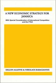 Cover of: A new economic strategy for Jamaica by Dillon Alleyne