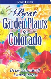 Cover of: Best Garden Plants for Colorado