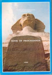 Book of proceedings by International Symposium on the Great Sphinx (1st 1992 Cairo, Egypt)