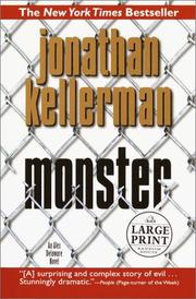 Cover of: Monster by Jonathan Kellerman