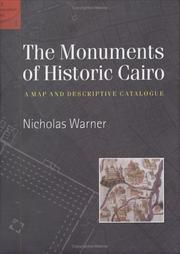 Cover of: The monuments of historic Cairo by Nicholas Warner