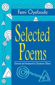 Cover of: Selected poems by Femi Oyebode