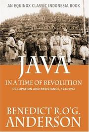 Cover of: Java in a Time of Revolution by Benedict Anderson