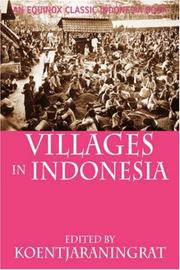 Cover of: Villages in Indonesia