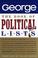 Cover of: The book of political lists
