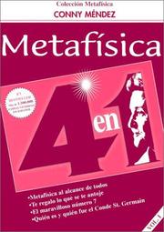 Cover of: MetafÃ­sica 4 en 1. Vol I by Mendez Connie, Conny Mendez