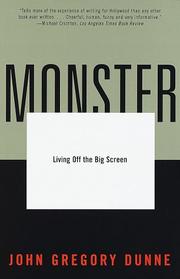 Cover of: Monster by John Gregory Dunne