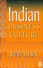 Cover of: Indian business culture: an insider's guide