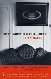 Cover of: Confessions of a philosopher by Bryan Magee
