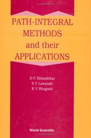 Cover of: Path-integral methods and their applications