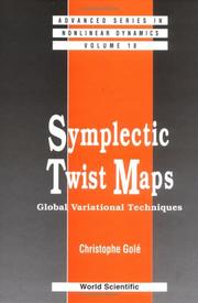 Cover of: Symplectic twist maps: global variational techniques