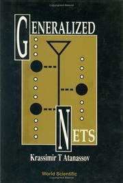 Cover of: Generalized nets