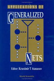 Cover of: Applications of generalized nets