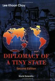 Cover of: Diplomacy of a tiny state