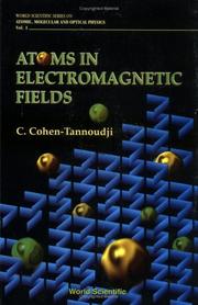 Atoms in electromagnetic fields by Claude Cohen-Tannoudji