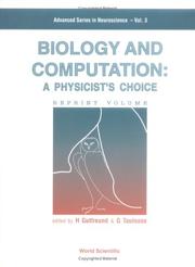 Cover of: Biology and Computation by H. Gutfreund