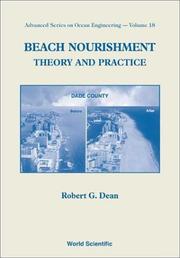 Cover of: Beach nourishment by Robert G. Dean