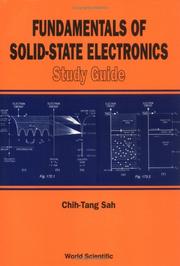 Cover of: Fundamentals of solid-state electronics by Chih-Tang Sah