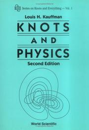 Cover of: Knots and Physics (Series on Knots and Everything, Vol 1)