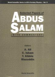 Cover of: Selected Papers of Abdus Salam: (With Commentary (World Scientific Series in 20th Century Physics, V. 5)