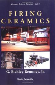 Cover of: Firing ceramics by G. Bickley Remmey