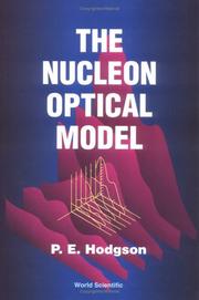 Cover of: The nucleon optical model
