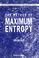 Cover of: The method of maximum entropy