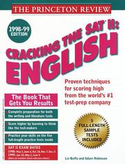 Cover of: Cracking the SAT II by John Katzman, John Katzman