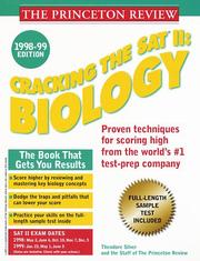 Cover of: Cracking the SAT II Biology 1998-99 Edition