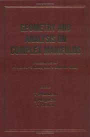 Cover of: Geometry and Analysis on Complex Manifolds: Festschrift for Professor s Kobayashi's 60th Birthday
