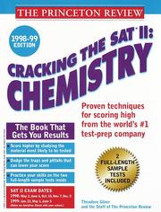 Cover of: Cracking the SAT II Chemistry 1998-99 Edition